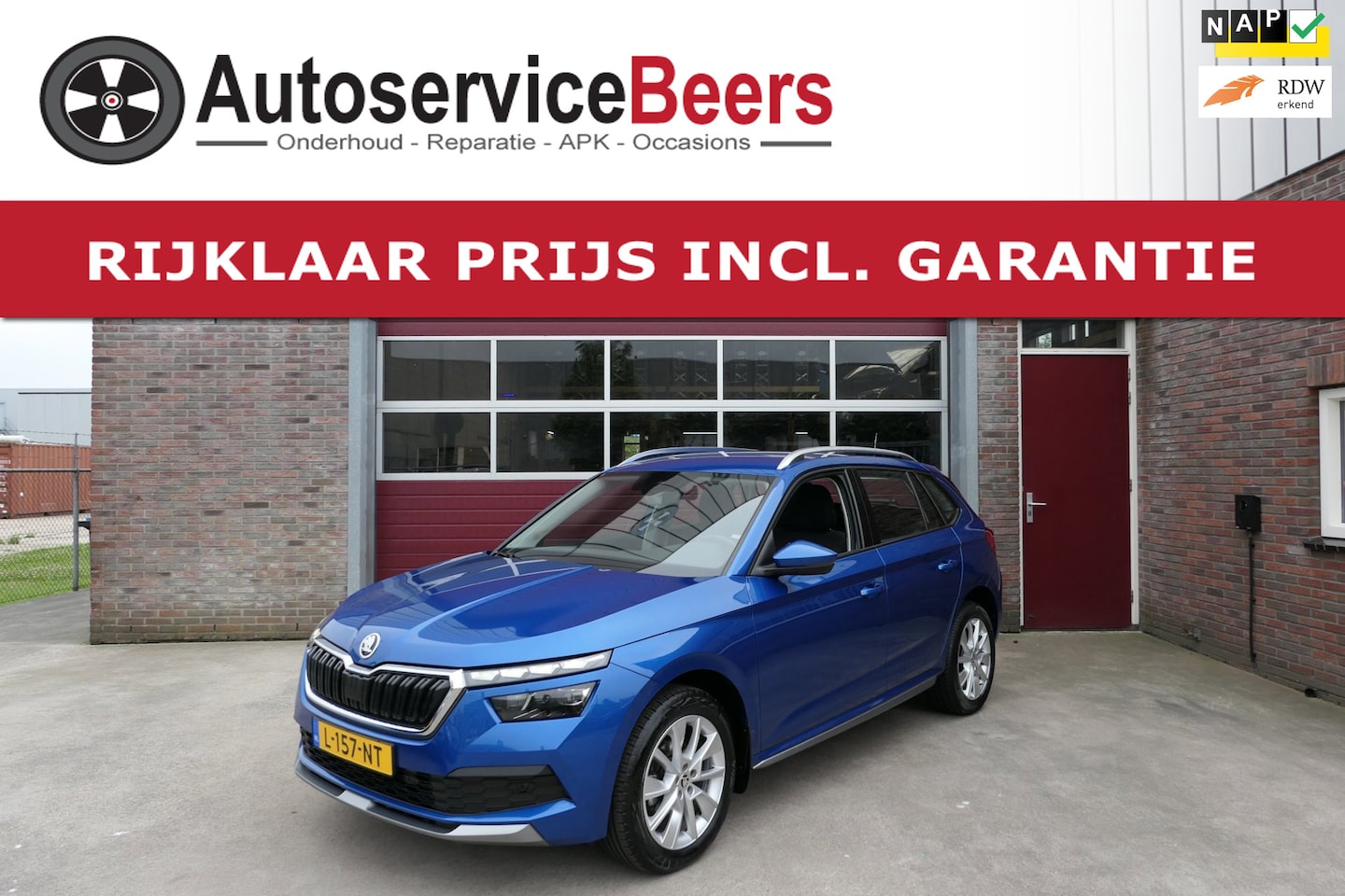 Skoda Kamiq - 1.0 TSI Business Edition 1.0 TSI Business Edition, Automaat, trekhaak, PDC, Carplay, adaptive cruise,stoelverw,Rijk - AutoWereld.nl