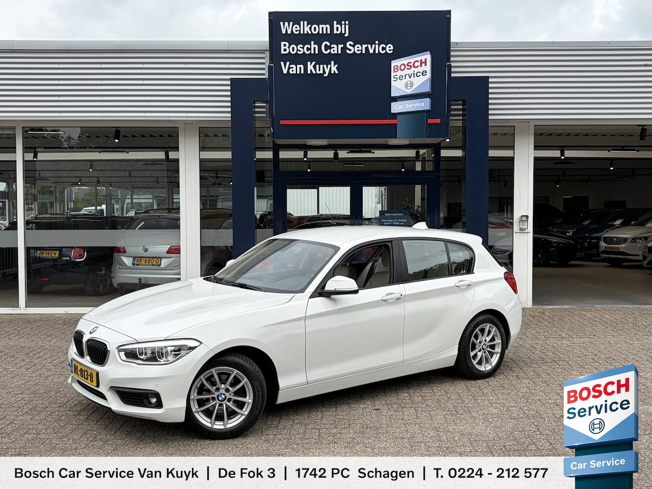 BMW 1-serie - 118i Corporate Lease High Executive / Automaat / NL-Auto / Vol-Leder / Facelift / Stoelver - AutoWereld.nl