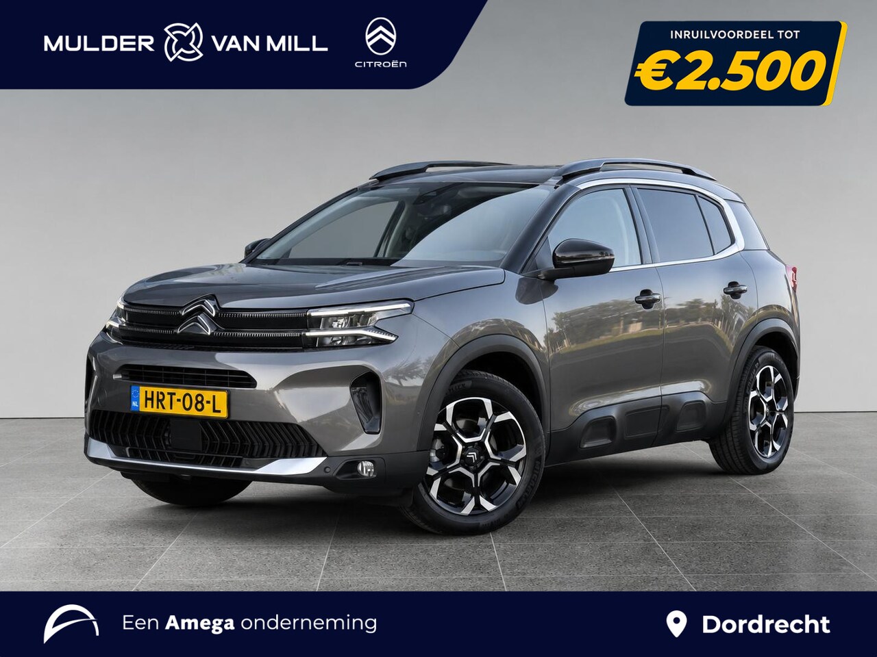 Citroën C5 Aircross - Max Shine 1.2 Hybrid 145pk e-DSC6 | 8 JAAR GARANTIE | ALCANTARA/LEDER | TREKHAAK | KEYLESS - AutoWereld.nl