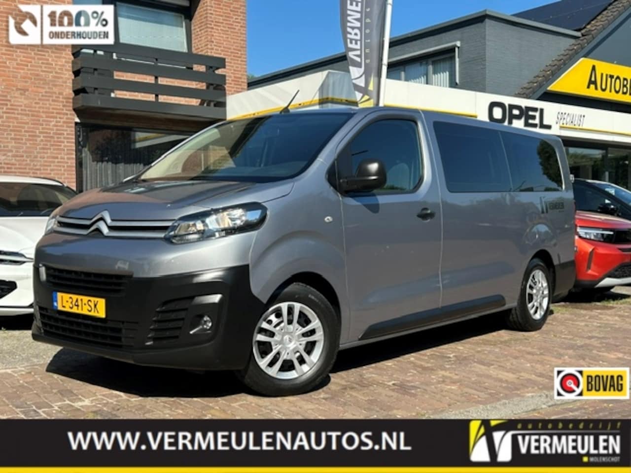 Citroën SpaceTourer - Jumpy 1.5 BlueHDi Combi XL 120PK Business 9-Persoons + Navi/ Airco/ Cruise/ CarPlay/ NL au - AutoWereld.nl