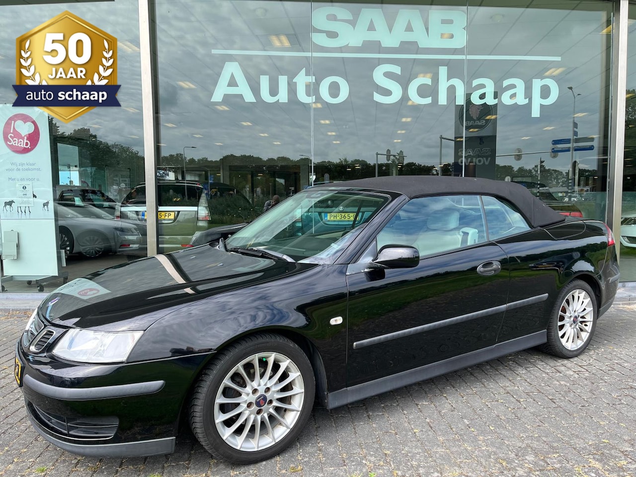 Saab 9-3 Cabrio - 1.8t Automaat | Rijklaar | Kap 2022 Stoelverwarming Climate control - AutoWereld.nl