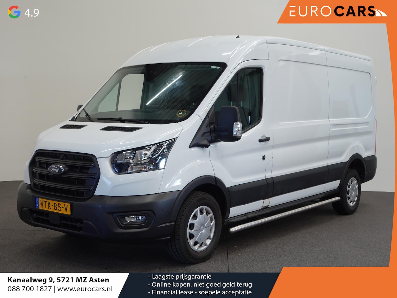 Ford Transit - 330 2.0 TDCI L3H2 Trend Automaat Navigatie Camera Carplay Trekhaak Cruise control Airco - AutoWereld.nl