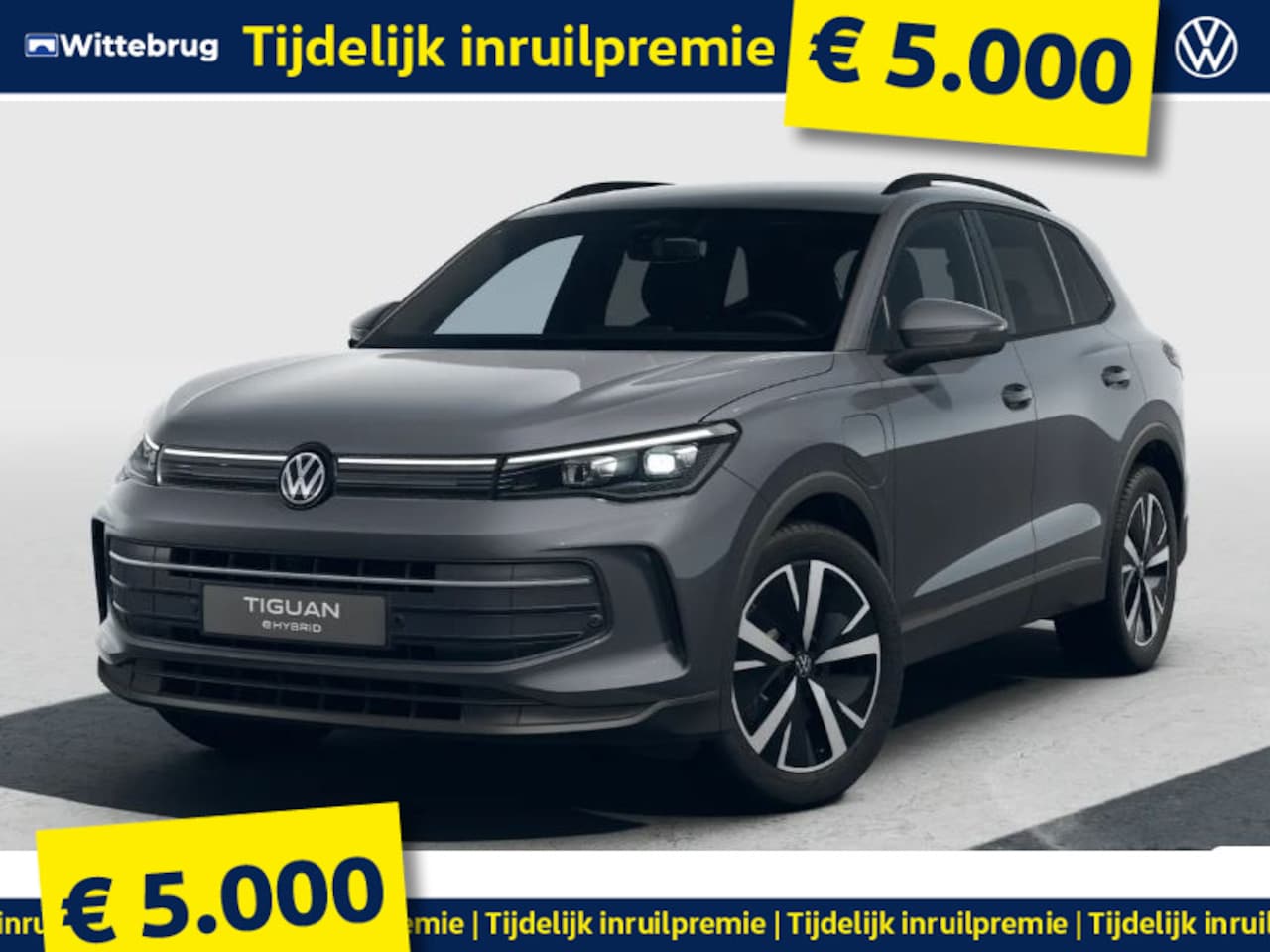 Volkswagen Tiguan - 1.5 eHybrid Life Edition !!!Profiteer ook van € 5.000,- inruilpremie!! - AutoWereld.nl