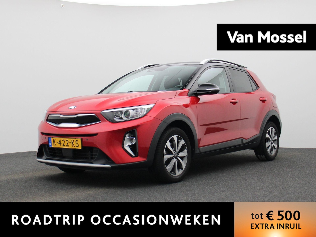 Kia Stonic - 1.0 T-GDi MHEV DynamicPlusLine | LMV | Navigatie | Parkeer sensoren | Climate control | Bl - AutoWereld.nl