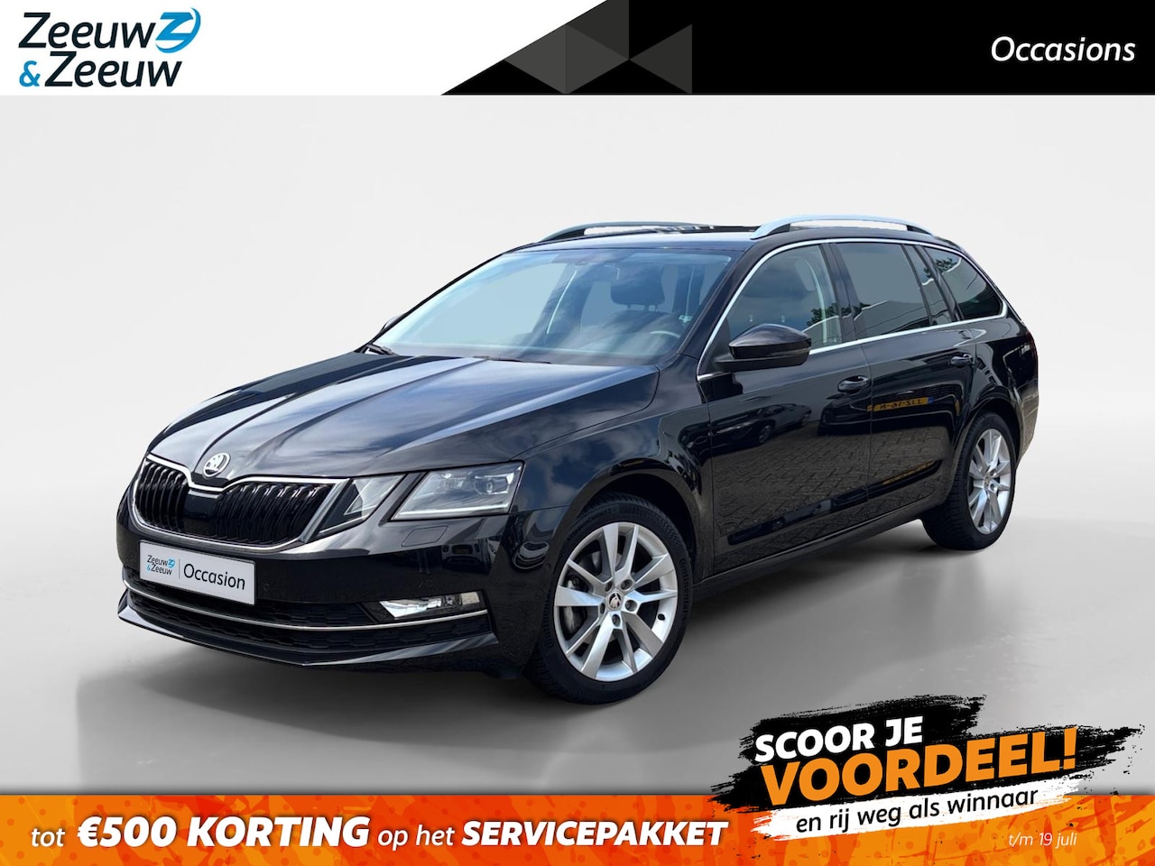 Skoda Octavia Combi - 1.0 TSI Greentech Business Edition Plus | Weinig kilometers! | Afneembare Trekhaak | Achte - AutoWereld.nl