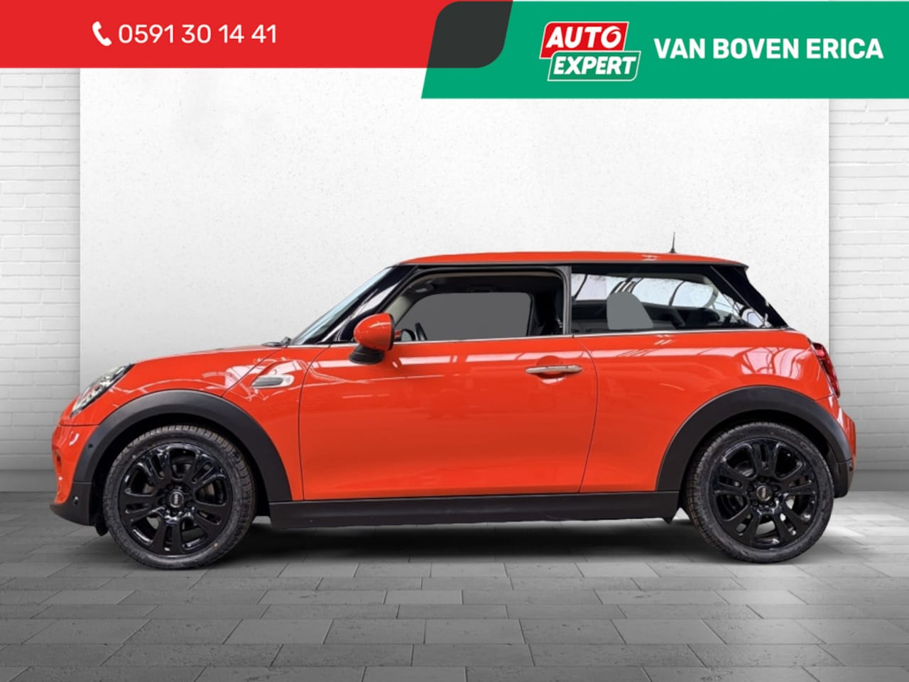 MINI 3-Deurs - Mini 1.5 Pepper Leder Stoelverw. Union Jack Led Pdc Clima 17"Lmv - AutoWereld.nl