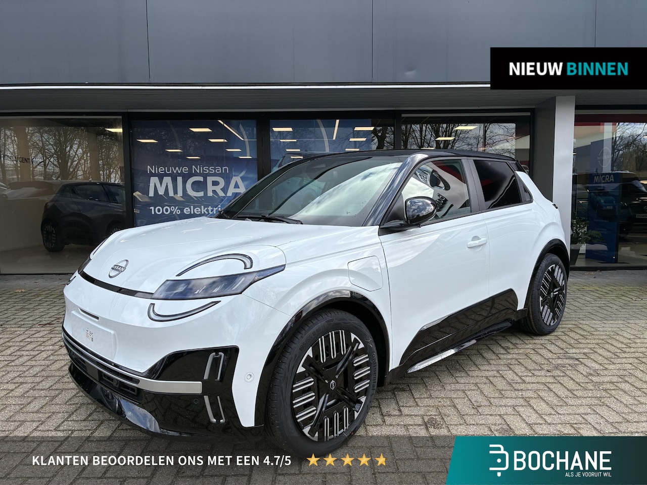 Nissan Micra - ADVANCE 52 kWh Nieuw uit voorraad leverbaar | Navigatiesysteem | Apple CarPlay & Android A - AutoWereld.nl