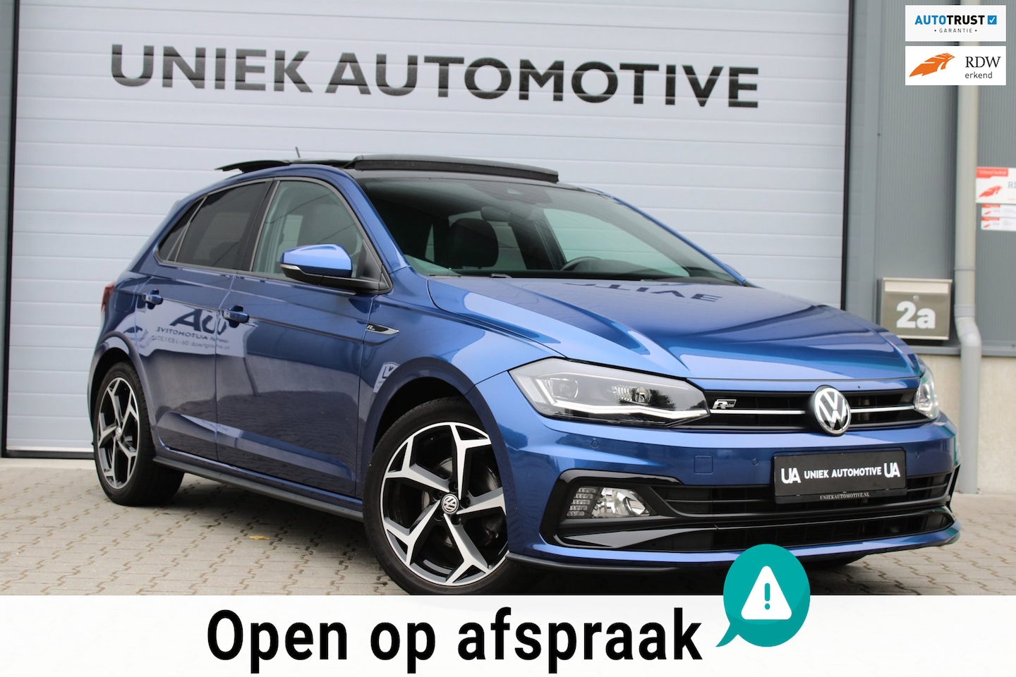 Volkswagen Polo - 1.5 TSI HIGHLINE BUSINESS R | R LINE | KEYLESS | 17" | CAMERA | LED | DODEHOEK | ACC | PAN - AutoWereld.nl