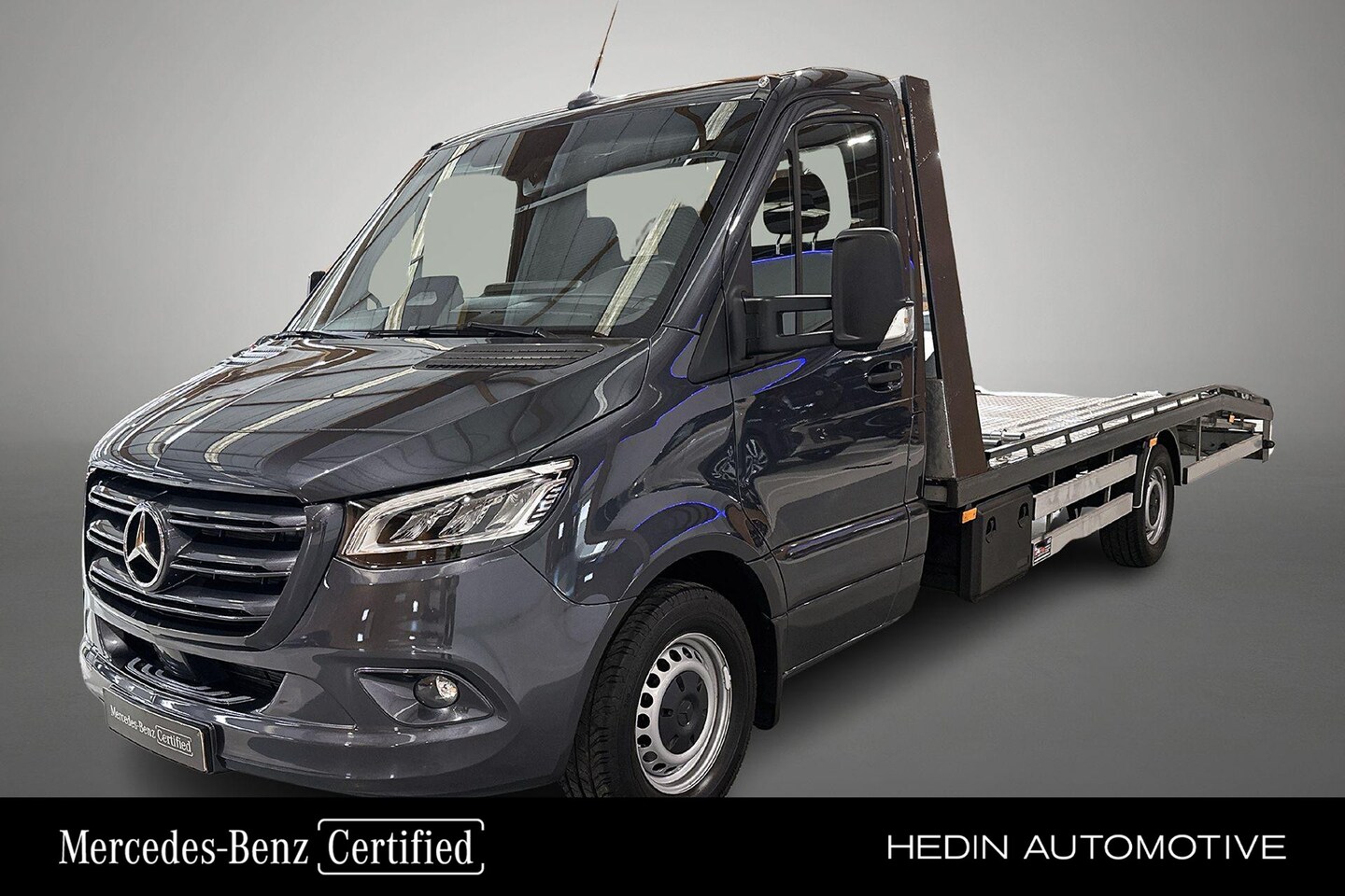 Mercedes-Benz Sprinter - 319 Diesel L3 Automaat RWD Oprijwagen | Distronic+ | Trekhaak | LED | Airco - AutoWereld.nl