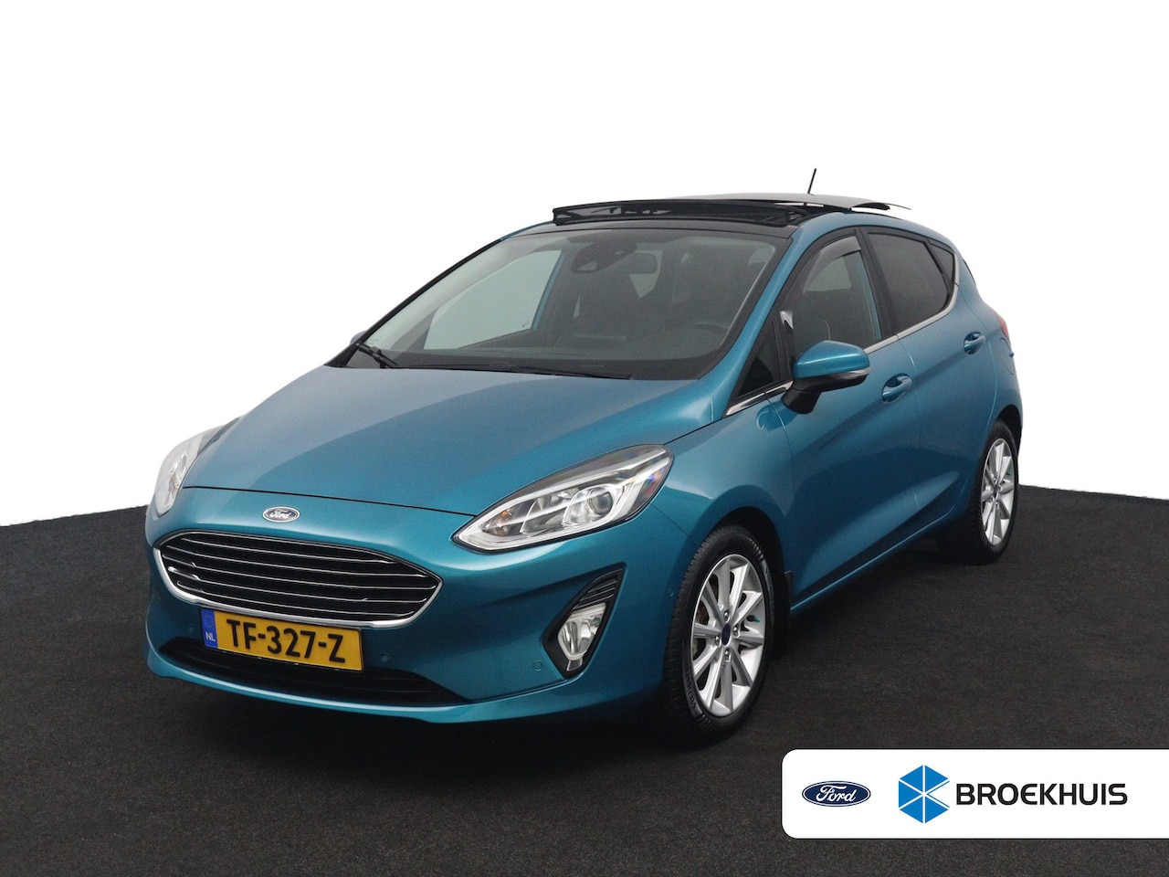 Ford Fiesta - 1.0 EcoBoost Titanium | Panoramadak | Winterpack | B&O | CarPlay/Android Auto | Camera | K - AutoWereld.nl