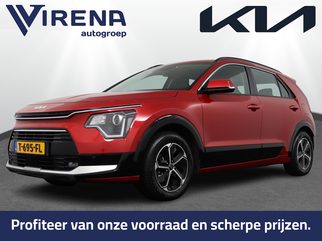 Kia Niro - 1.6 GDi Hybrid DynamicLine Automaat Apple Carplay/Android Auto - Cruise Control - Navigati - AutoWereld.nl