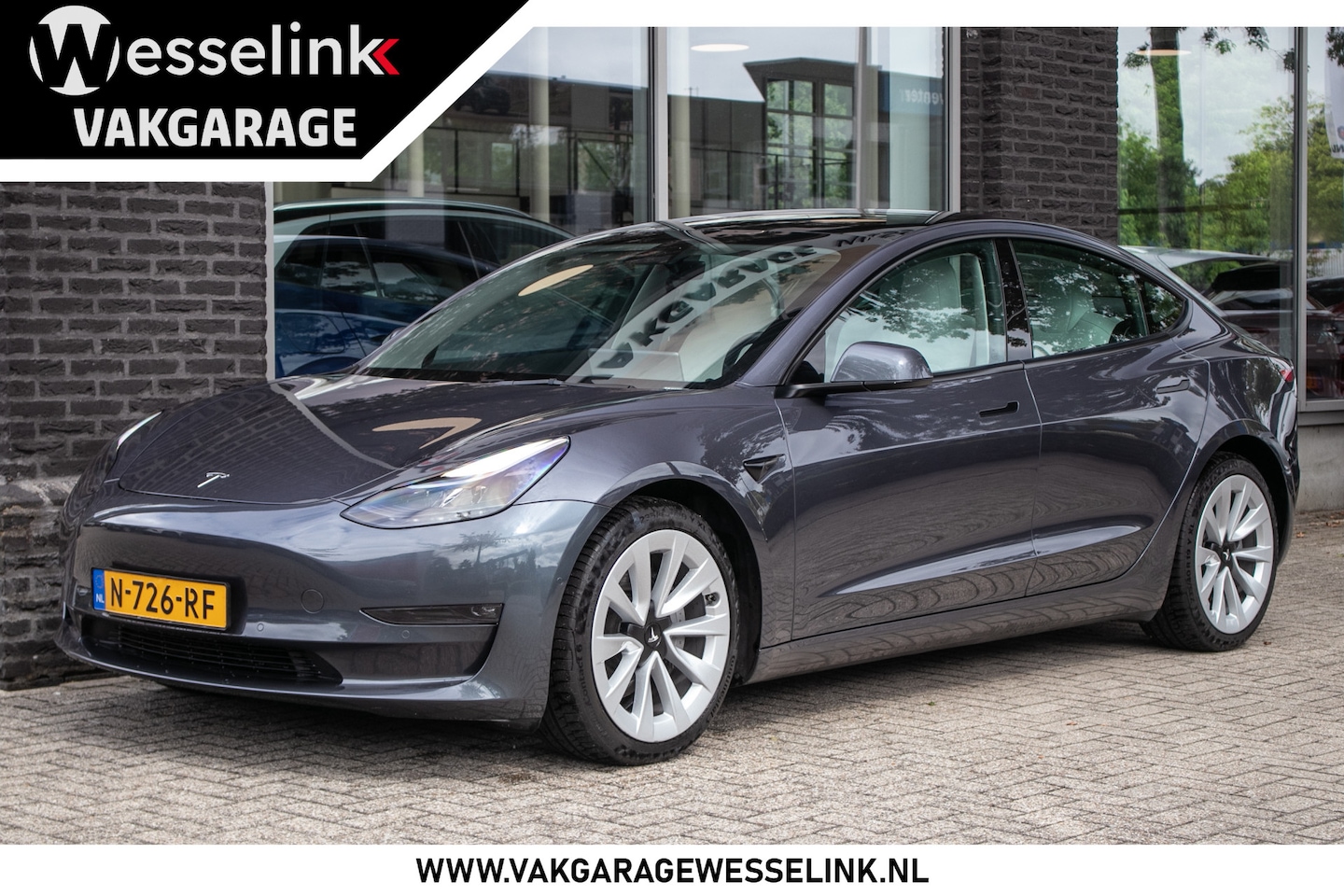 Tesla Model 3 - Long Range RWD Long Range AWD 75 kWh | 19" Velgen - AutoWereld.nl