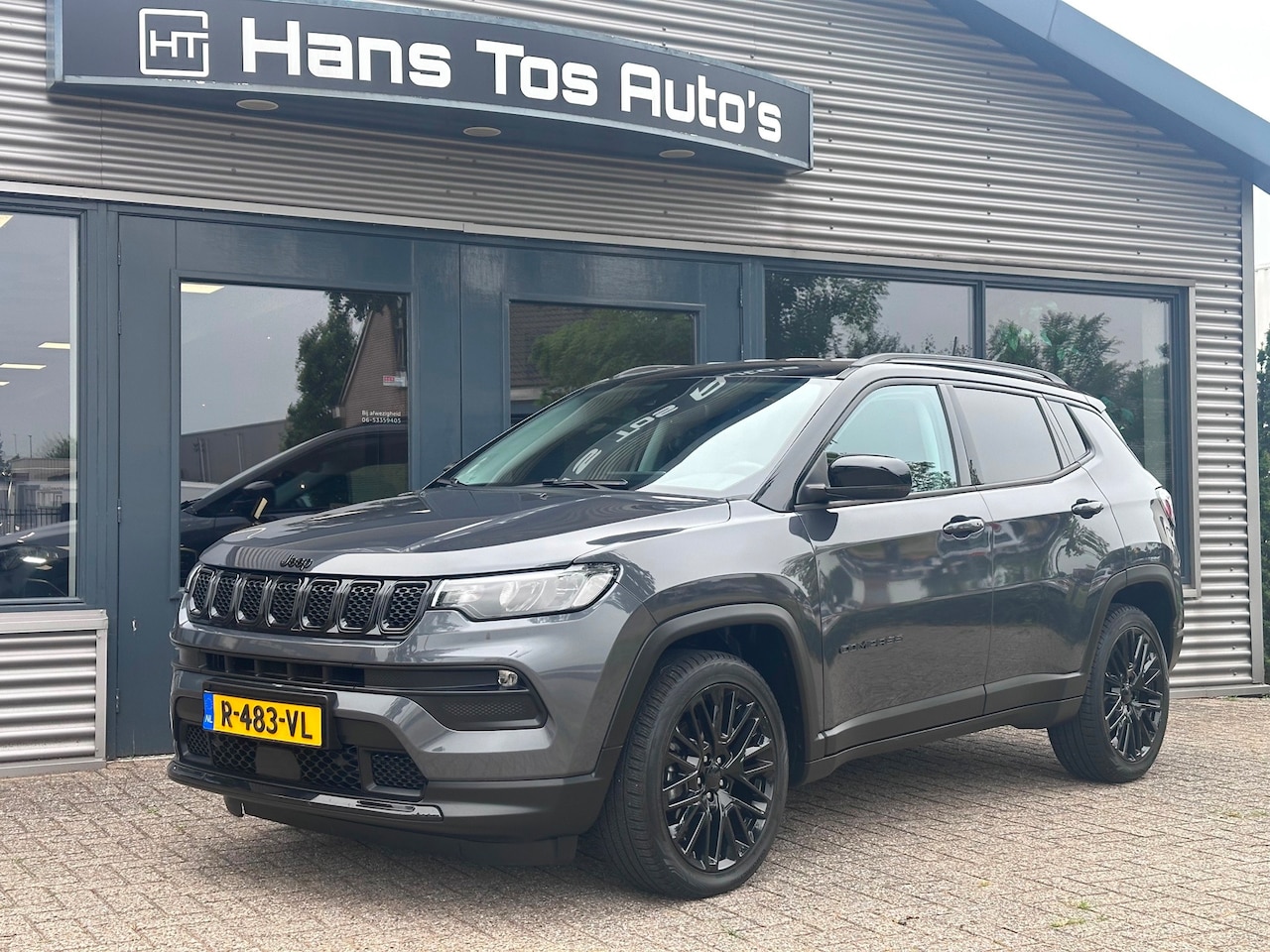 Jeep Compass - 1.5T e-Hybrid AUT Night Eagle LEER / Camera / 19" / Adapt Cruise - AutoWereld.nl