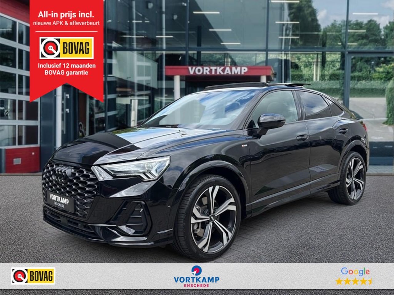 Audi Q3 - 45 TFSI QUATTRO S LINE LEDER/PANO-DAK/360CAM/ELEK-KLEP/BenO/ACC/STOELVERW - AutoWereld.nl