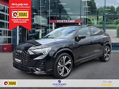 Audi Q3 Sportback - 45 TFSI QUATTRO S LINE LEDER/PANO-DAK/360CAM/ELEK-KLEP/BenO/ACC/STOELVERW