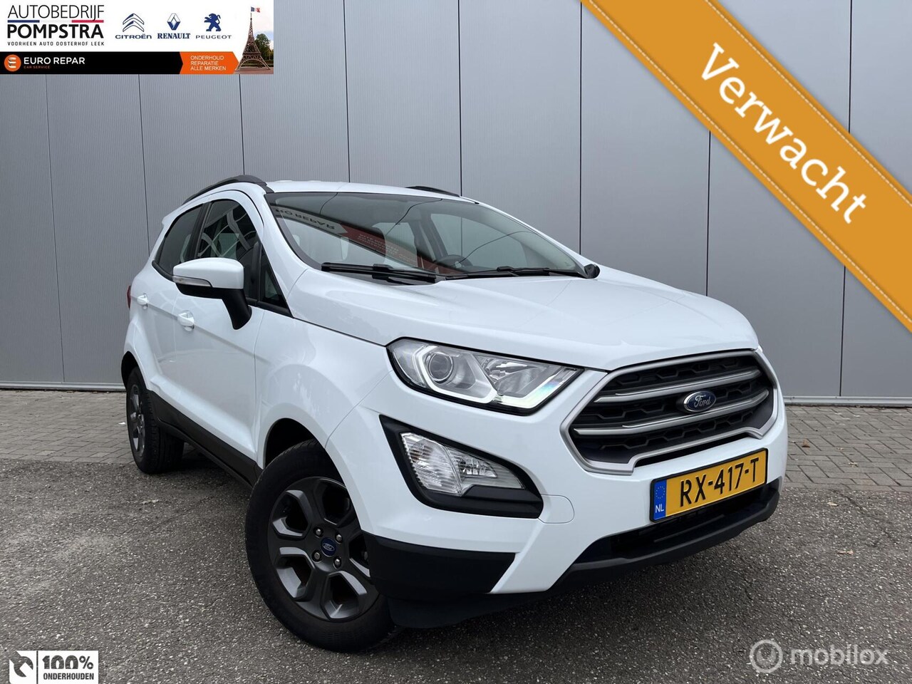 Ford EcoSport - 1.0 EcoBoost 125 PK Trend Ultimate HOOGZITTER - AutoWereld.nl