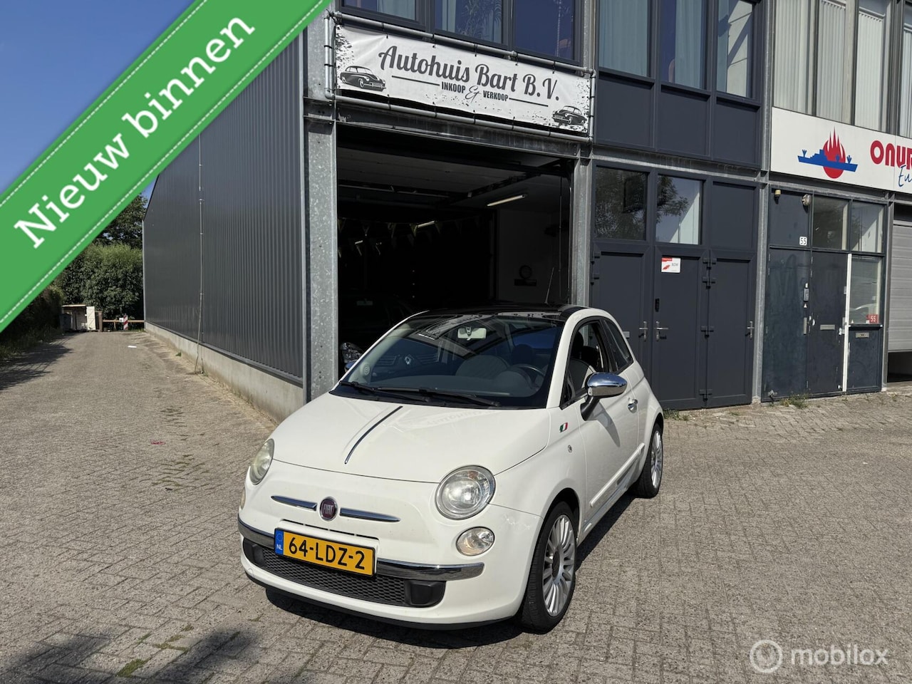 Fiat 500 - 1.2 Lounge Automaat! Panodak! APK! NAP Logisch! - AutoWereld.nl