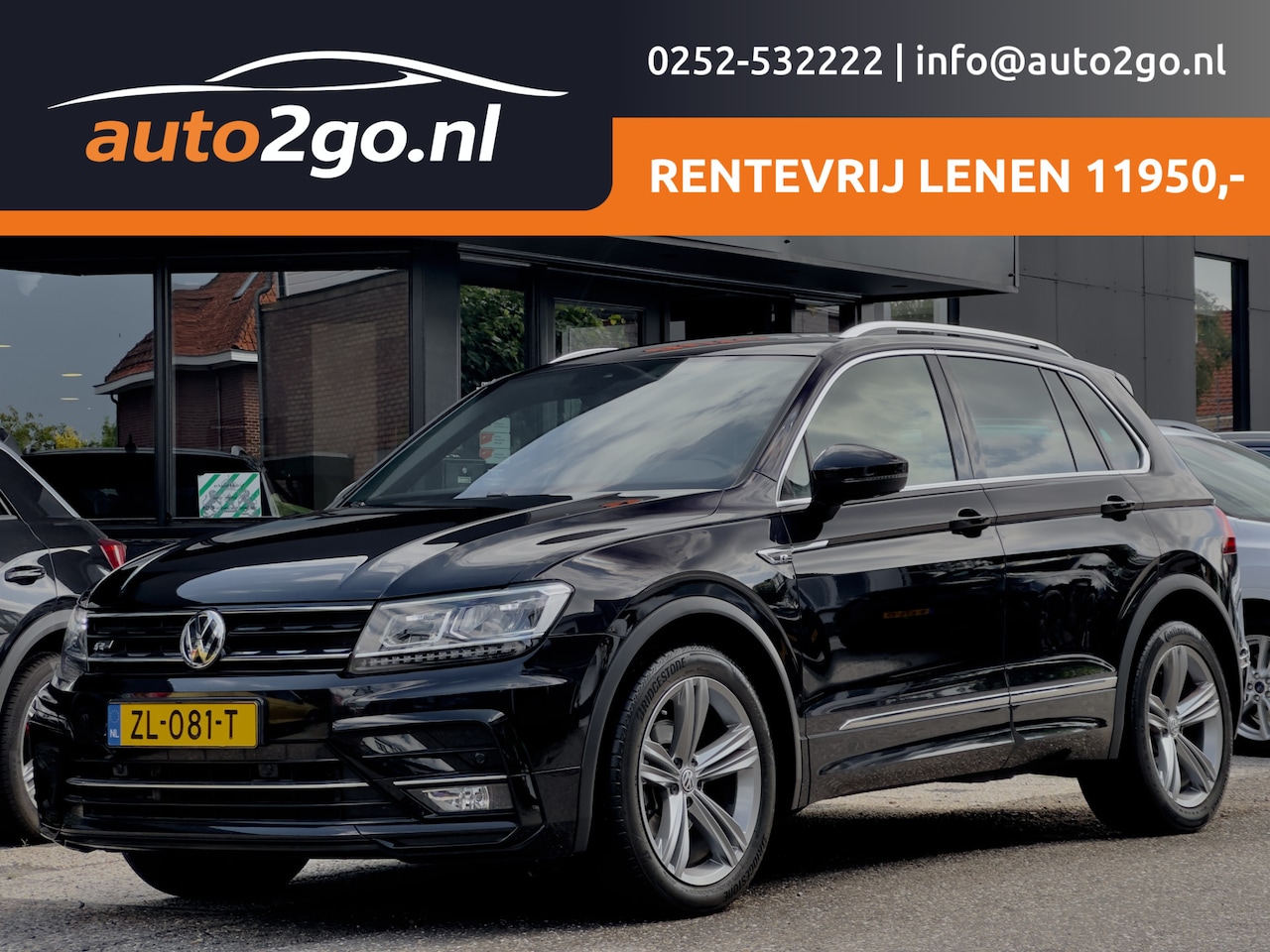 Volkswagen Tiguan - 1.5 TSI AUT7 2X R-LINE DESIGNO-INT NAVI DIGI-DASH PARKPILOT APPLE-CARPLAY 20 INCH-LMV PDC - AutoWereld.nl