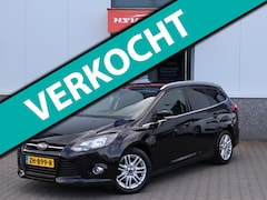 Ford Focus Wagon - 1.0 EcoBoost Titanium navi 1/2 Leer cruise