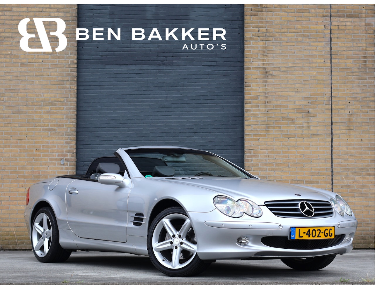 Mercedes-Benz SL-klasse Cabrio - 350 V6 Leder | ABC vering | Stoelverwarming | Memory | BOSE - AutoWereld.nl