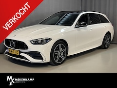 Mercedes-Benz C-klasse Estate - 300 e AMG Line C63 Diffuser/18"/Panoramadak/Laser LED/Trekhaak/Stoelverwarming + memory l