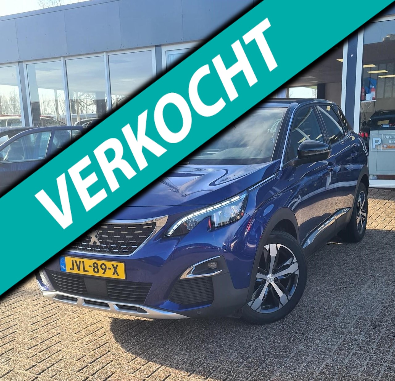 Peugeot 3008 - 1.2 PureTech Allure GT LINE|AUTOMAAT|NAVI|PARKEERSENOREN|CLIMATE en CRUISE CONTROL|DEALER - AutoWereld.nl