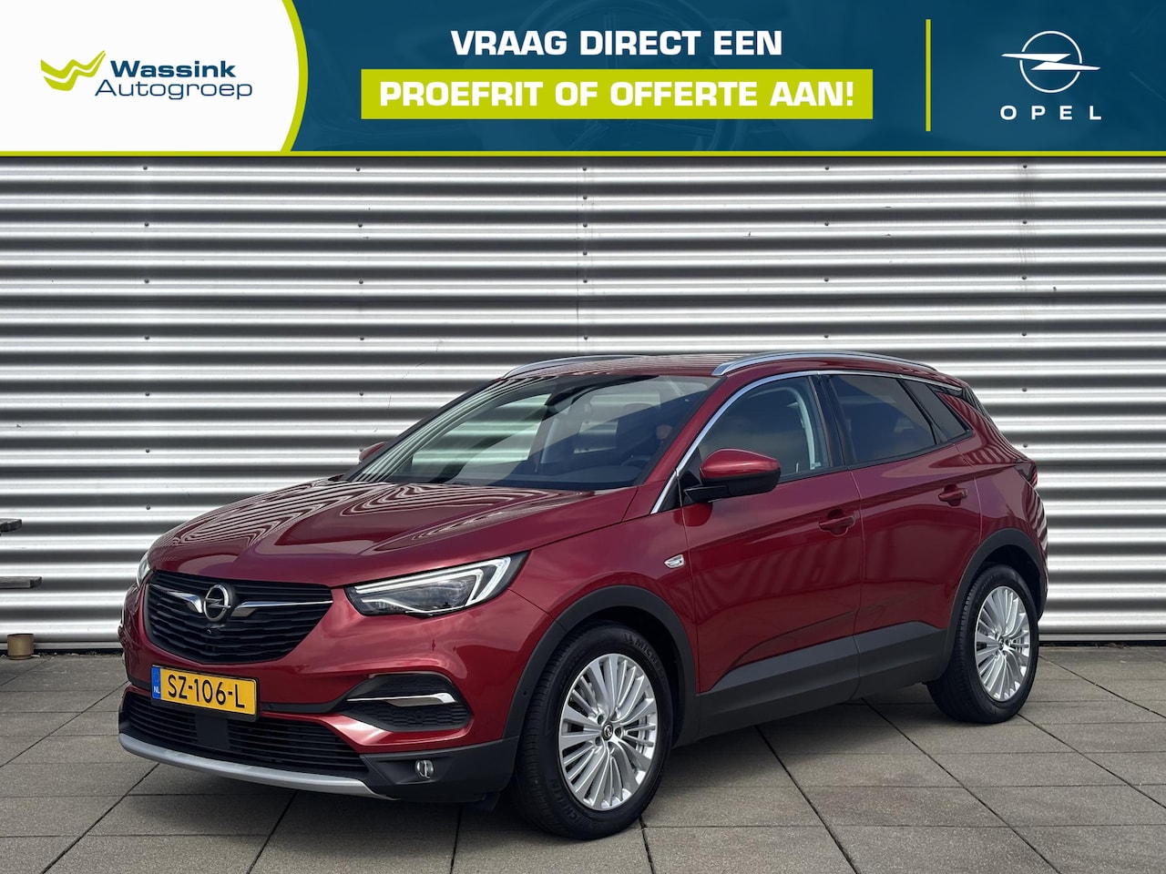 Opel Grandland X - 1.2 Turbo Innovation | Automaat 130 PK | Lederen Bekleding | Elektrische Stoelen | Stoelve - AutoWereld.nl