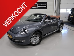 Volkswagen Beetle Cabriolet - 2.0 TSI Sport Karmann 220pk Automaat Leer/alcantara Airco-ecc Xenon Stoelverwarming 18 inc