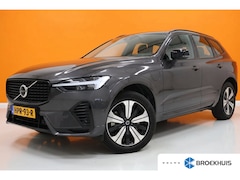 Volvo XC60 - T6 Plus Dark | Leer | Panorama | Trekhaak | Platinum Grey |