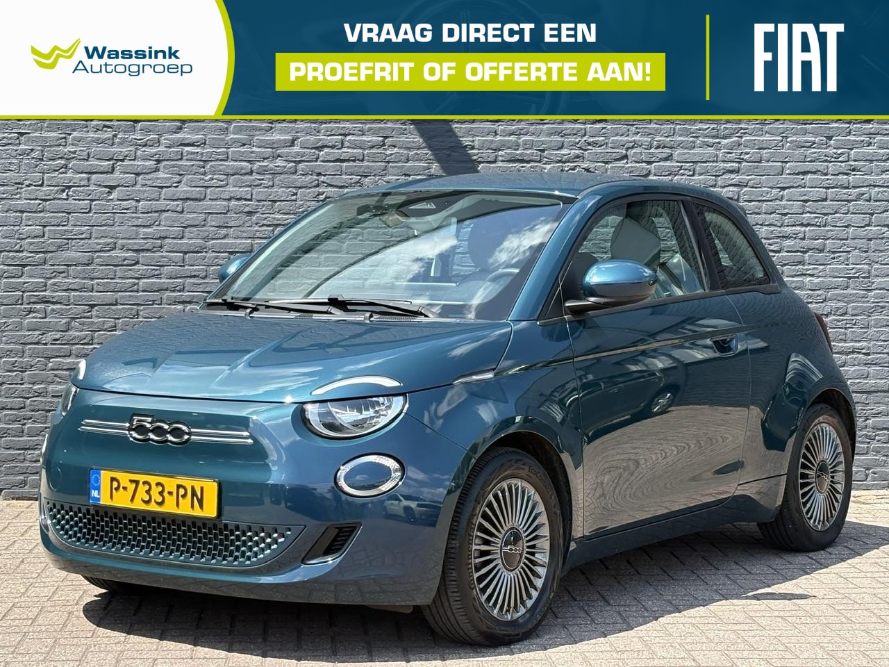 Fiat 500 - 42 kWh | 1e Eigenaar| Navigatie | Carplay | Climate Control | DAB | NL Auto | lichtmetalen - AutoWereld.nl