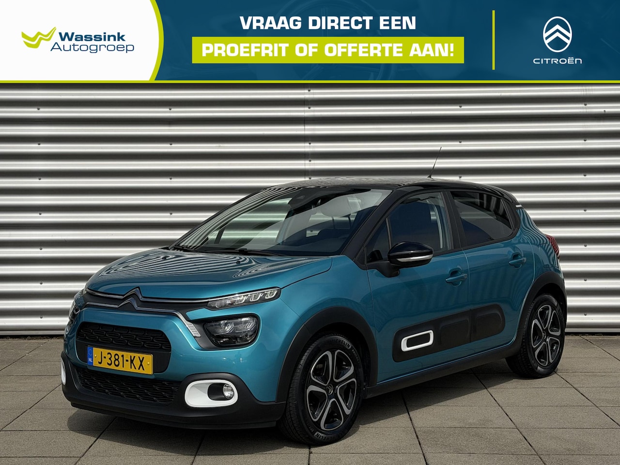 Citroën C3 - 1.2 PureTech Feel 83 PK | Handgeschakeld | Cruise Control | Navigatie | Parkeersensoren | - AutoWereld.nl