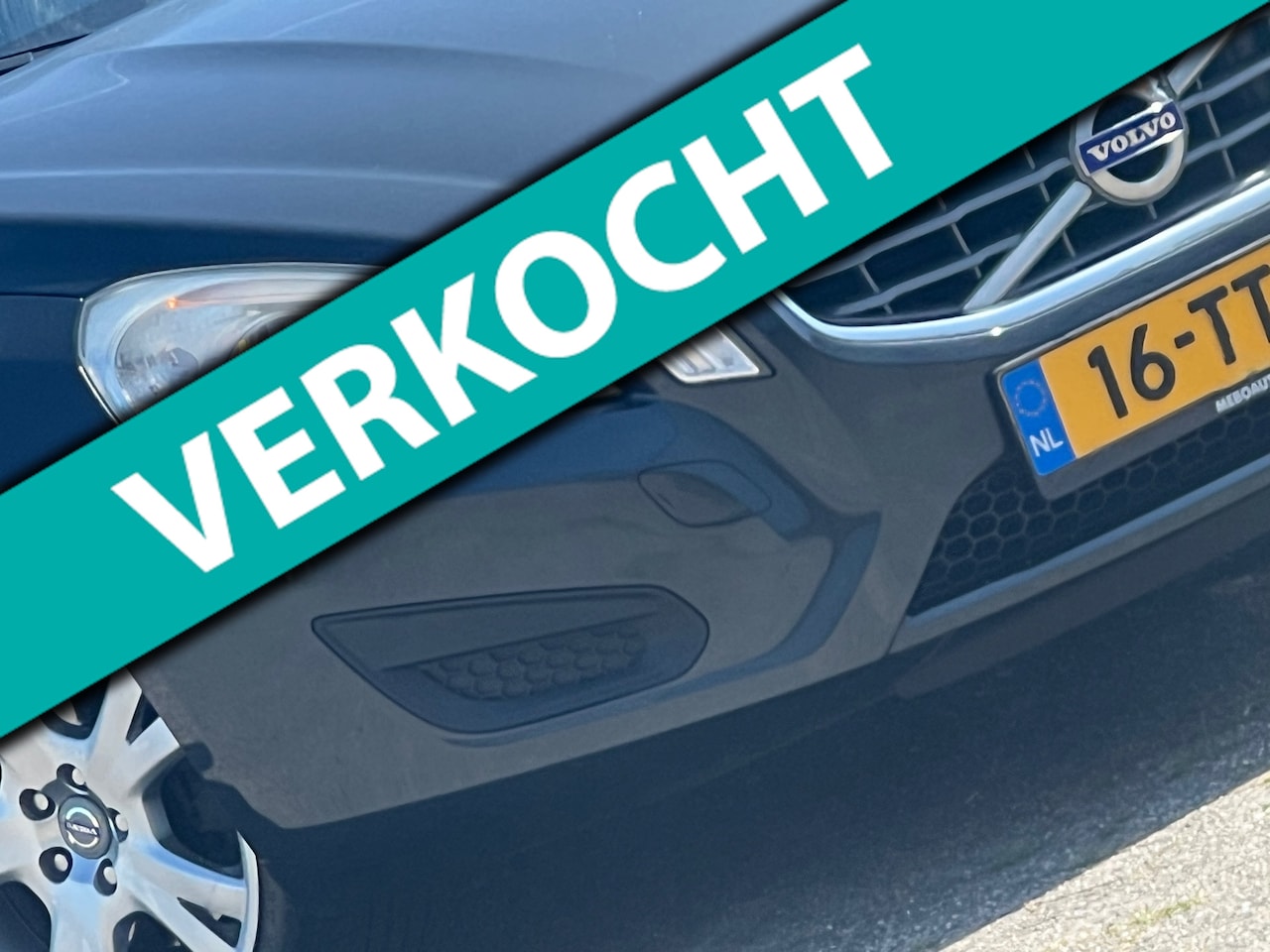 Volvo V60 - 1.6 T3 Kinetic- Savile Grey Metallic - NAV - Cruise - Climate - zeer netjes! - AutoWereld.nl