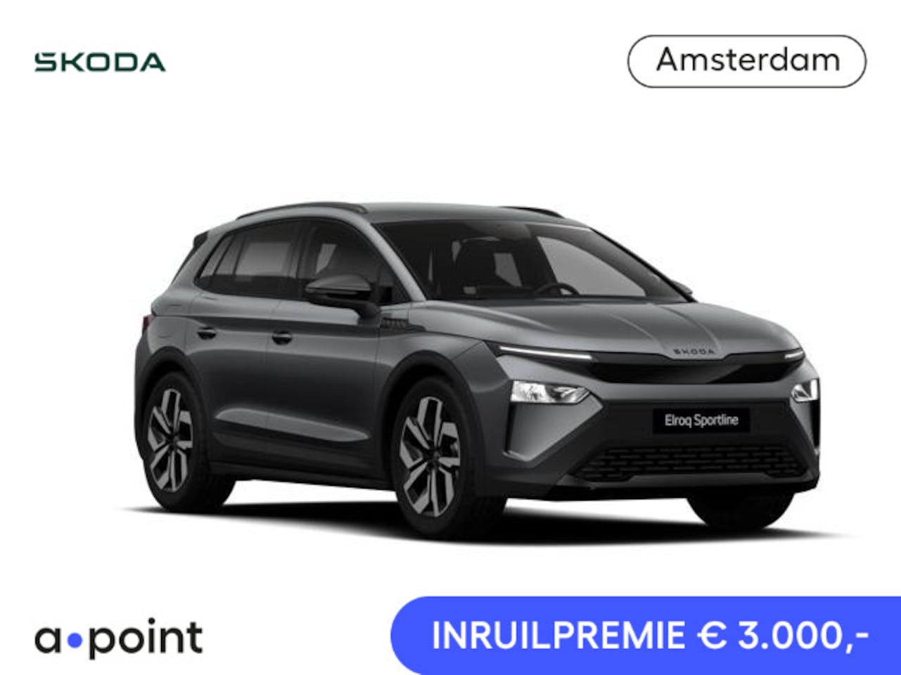 Skoda Elroq - 60 Sportline 190 pk | Trekhaak wegklapbaar - AutoWereld.nl
