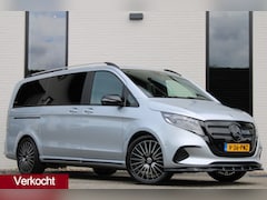 Mercedes-Benz EQV - 300 L2 / AMG / Luchtvering / Dubbele Cabine / Black Edition / 360 Camera / Vol Opties / NI