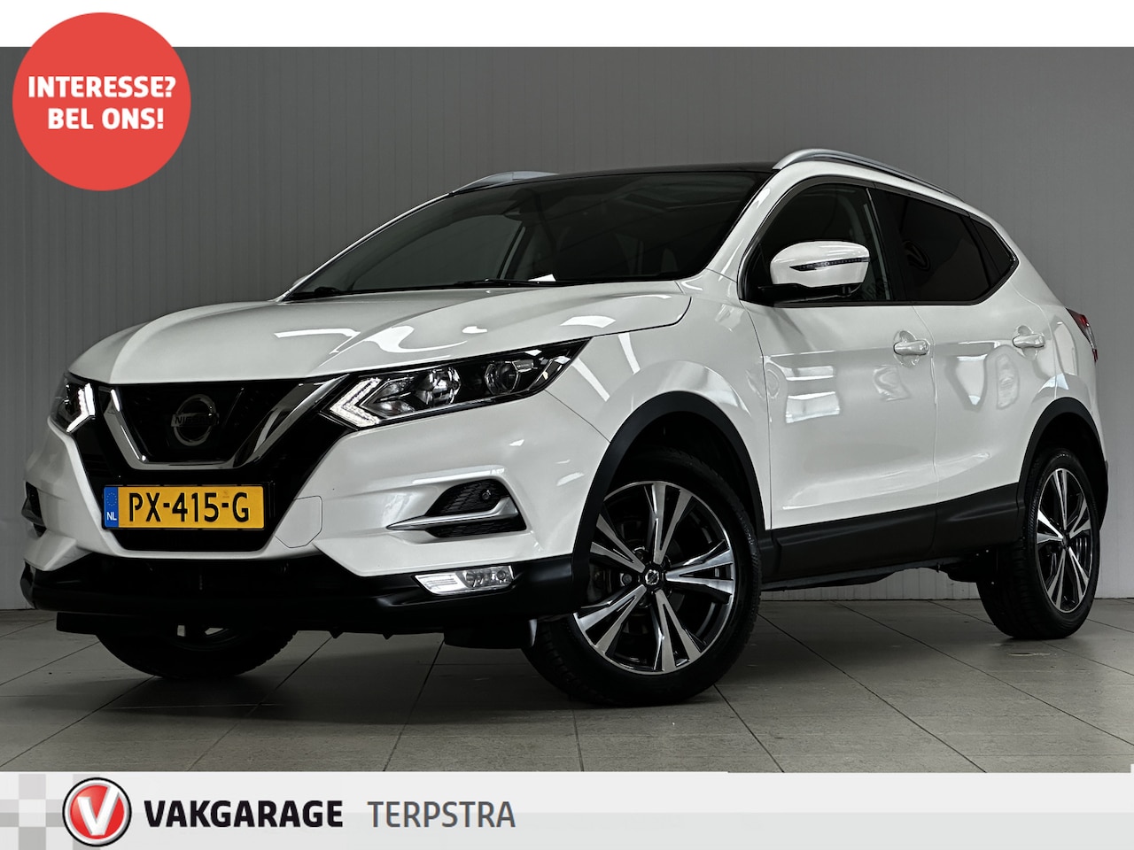 Nissan Qashqai - 1.2 N-Connecta/ 360° Camera/ 18'' LMV/ Keyless/ Lane-Assist./ DAB+/ Panorama-Dak/ Navi/ Cl - AutoWereld.nl