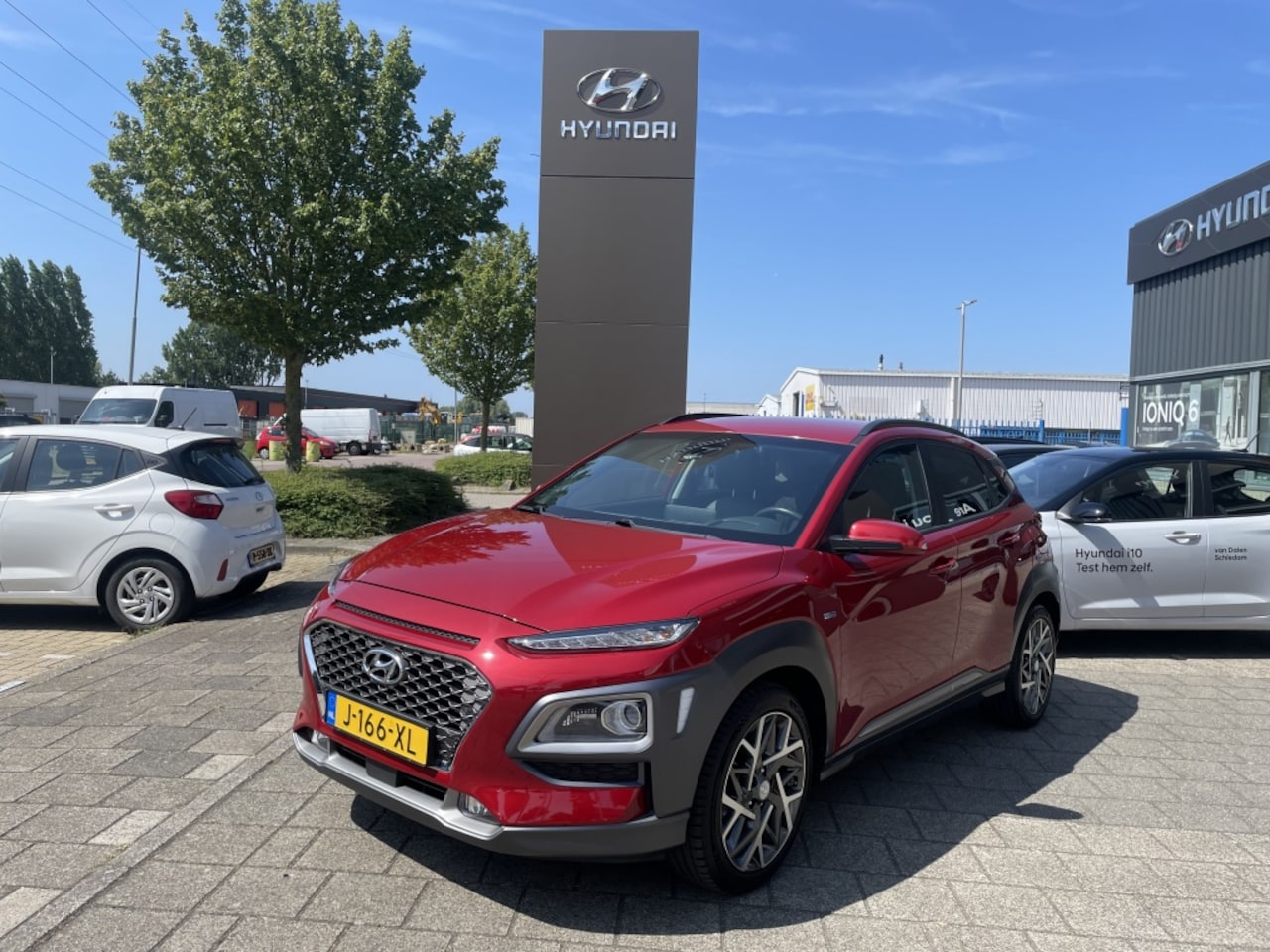Hyundai Kona - 1.6 GDI HEV Premium / Trekhaak*RIJKLAARPRIJS*