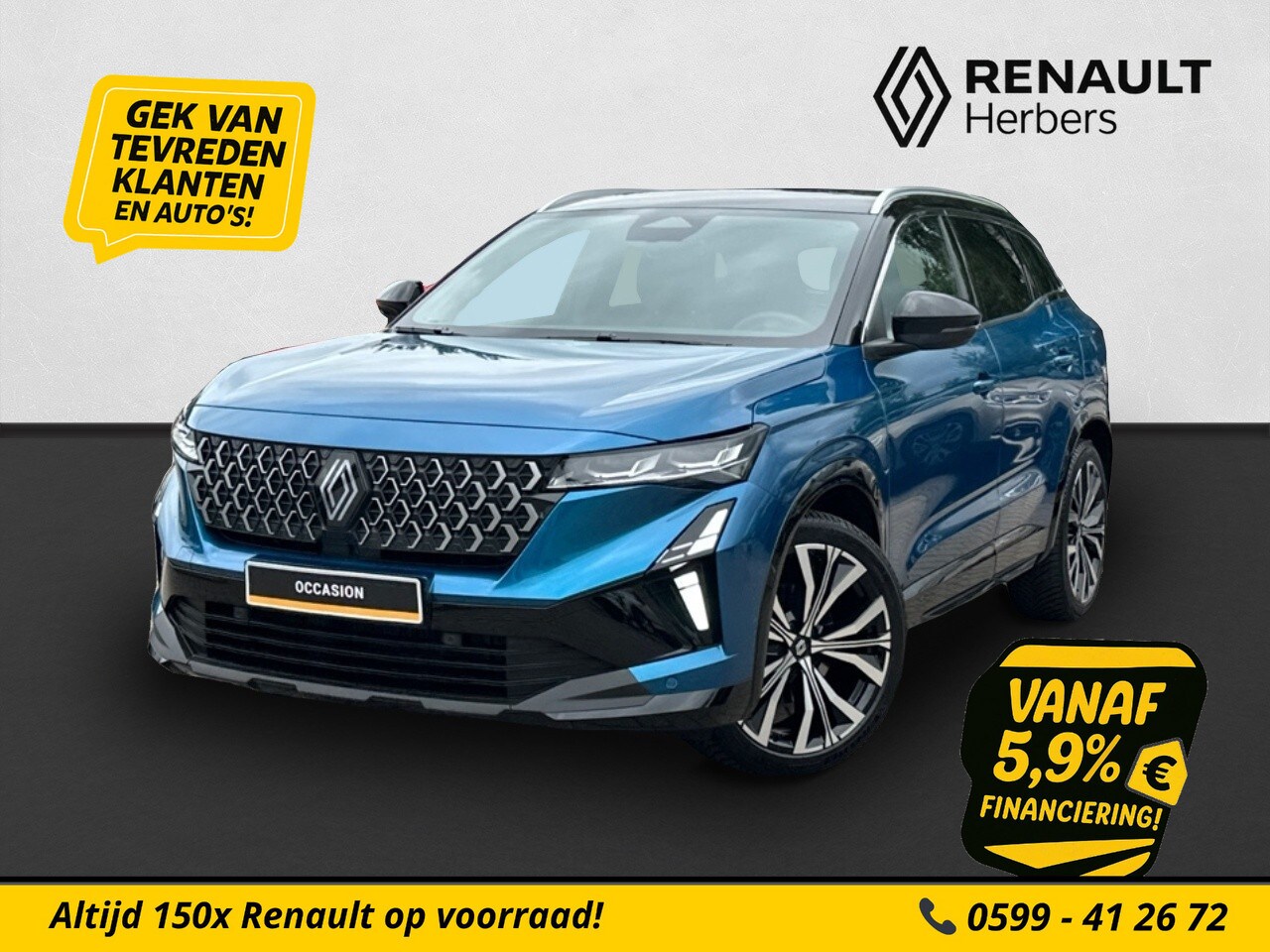 Renault Austral - 1.2 E-Tech full hybrid 200 techno NIEUW MODEL / 20 INCH / ALL SEASON - AutoWereld.nl