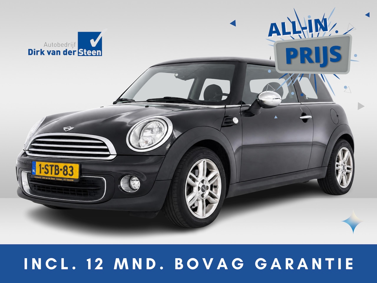 MINI One - Mini 1.6 Holland Street | Airco | Navi | Bluetooth | Cruise control | - AutoWereld.nl