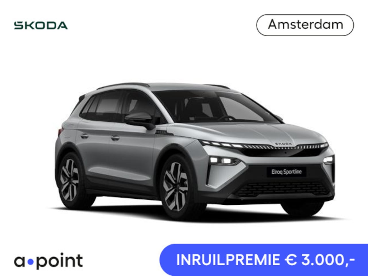 Skoda Elroq - 85 Sportline 286 pk | Business Upgrade pakket - Advanced | Light band - AutoWereld.nl