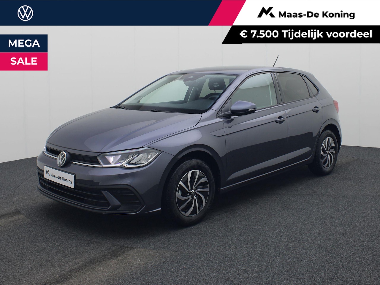 Volkswagen Polo - 1.0 TSI 95 pk Life Edition · Camera · Apple/Android Car Play · P-Sensoren · 15'' Inch · ME - AutoWereld.nl