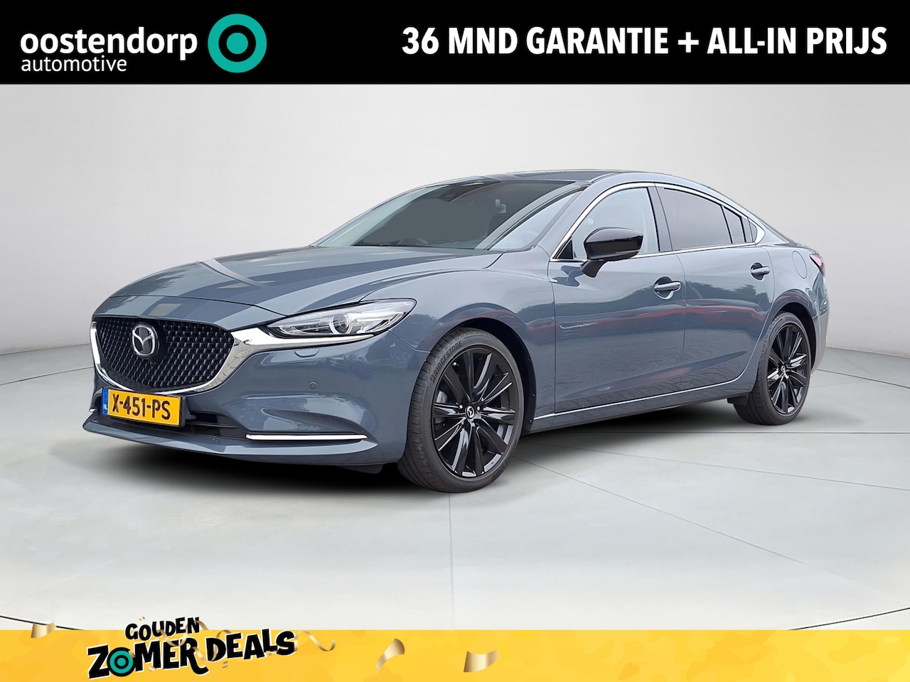 Mazda 6 Sport - 2.0 SkyActiv-G 165 Sportive | Leder | Apple Carplay | Stoel verwarming en koeling | Adapti - AutoWereld.nl