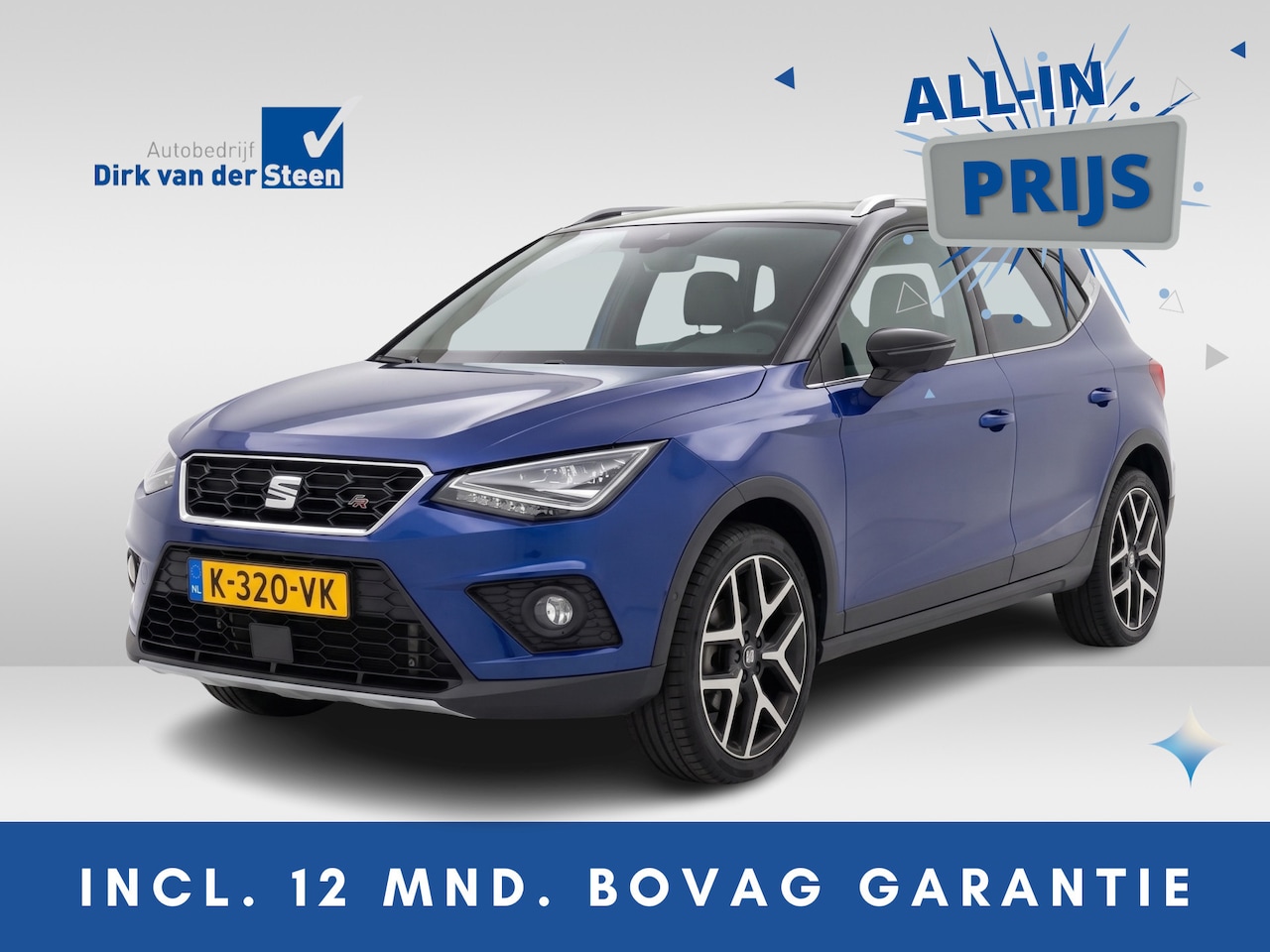 SEAT Arona - 1.0 TSI FR Business Intense | Apple CarPlay/ Android Auto | Parkeersensoren Voor- En Achte - AutoWereld.nl