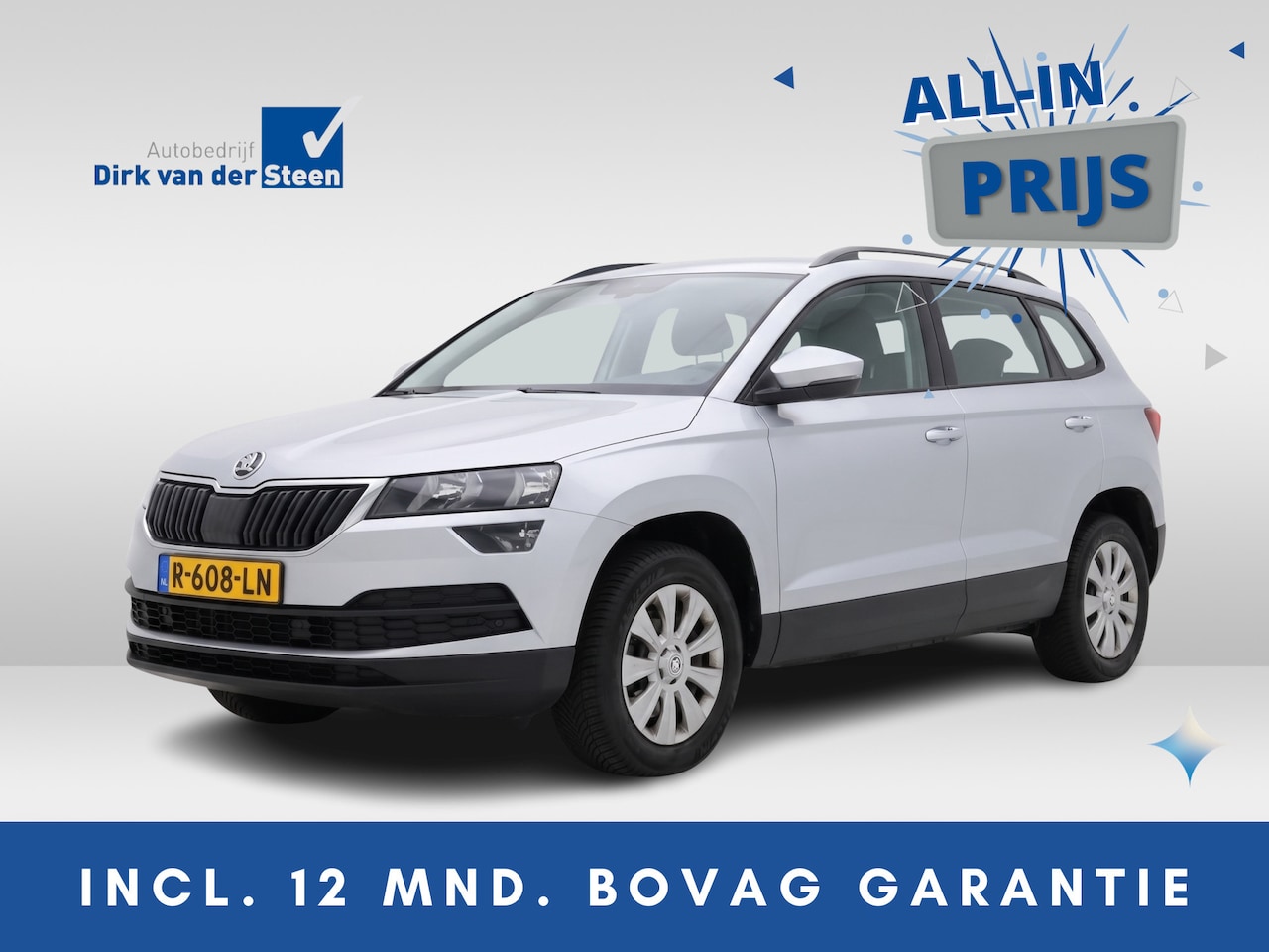 Skoda Karoq - 1.0 TSI Business Edition | Apple CarPlay/ Android Auto | Airco | Parkeersensoren Achter | - AutoWereld.nl