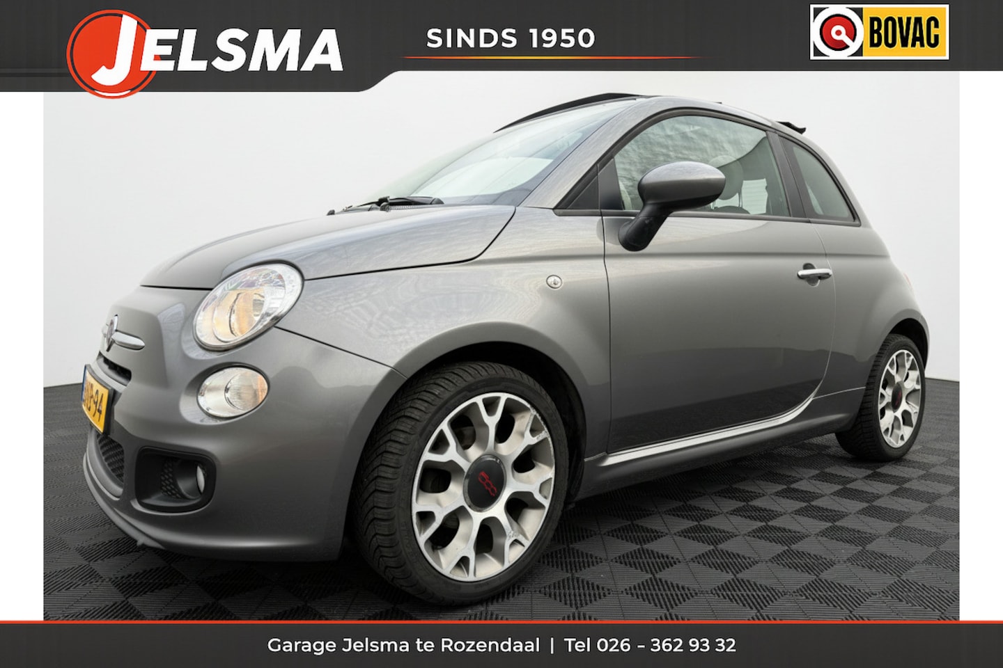 Fiat 500 C - 0.9 TwinAir 500S 0.9 TwinAir 500S, orig. NL auto - AutoWereld.nl