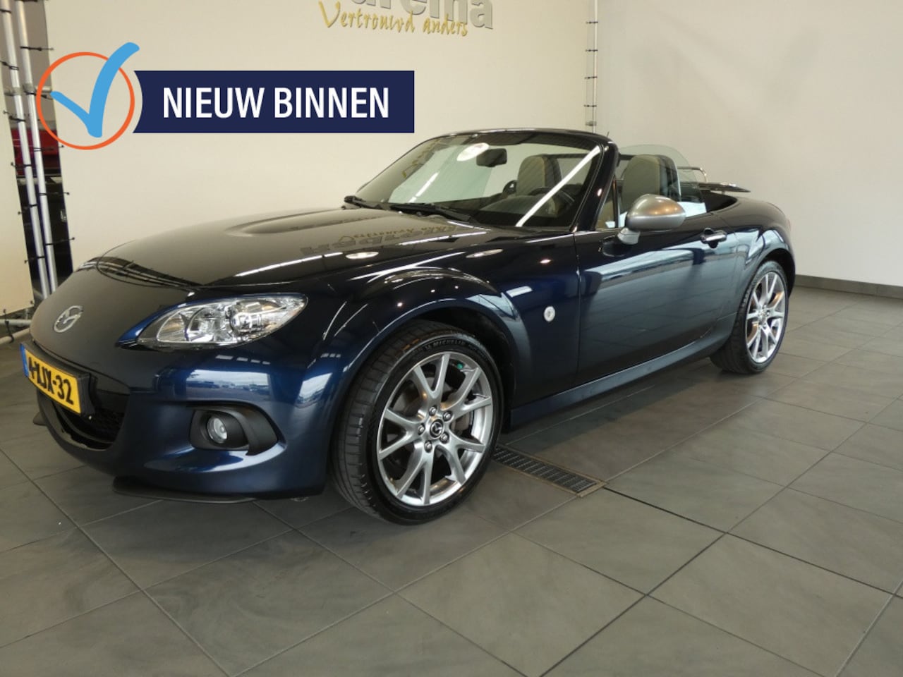 Mazda MX-5 - Roadster 1.8 Silver Edition NL Auto dealer onderhouden ! - AutoWereld.nl