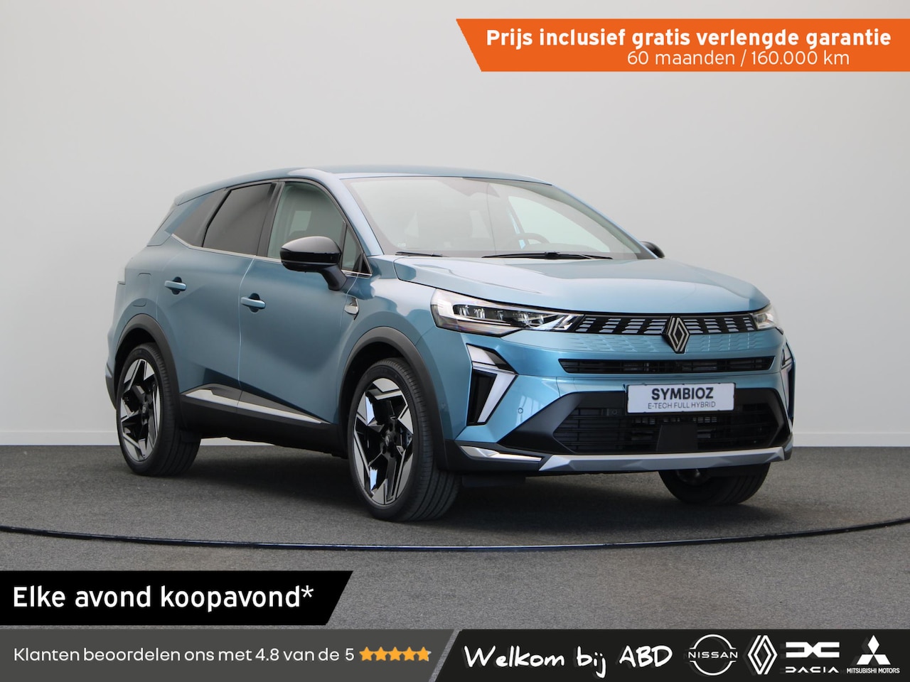 Renault Symbioz - E-Tech full hybrid 160pk iconic | Vijf jaar garantie | Harman Kardon | Panoramisch vast gl - AutoWereld.nl