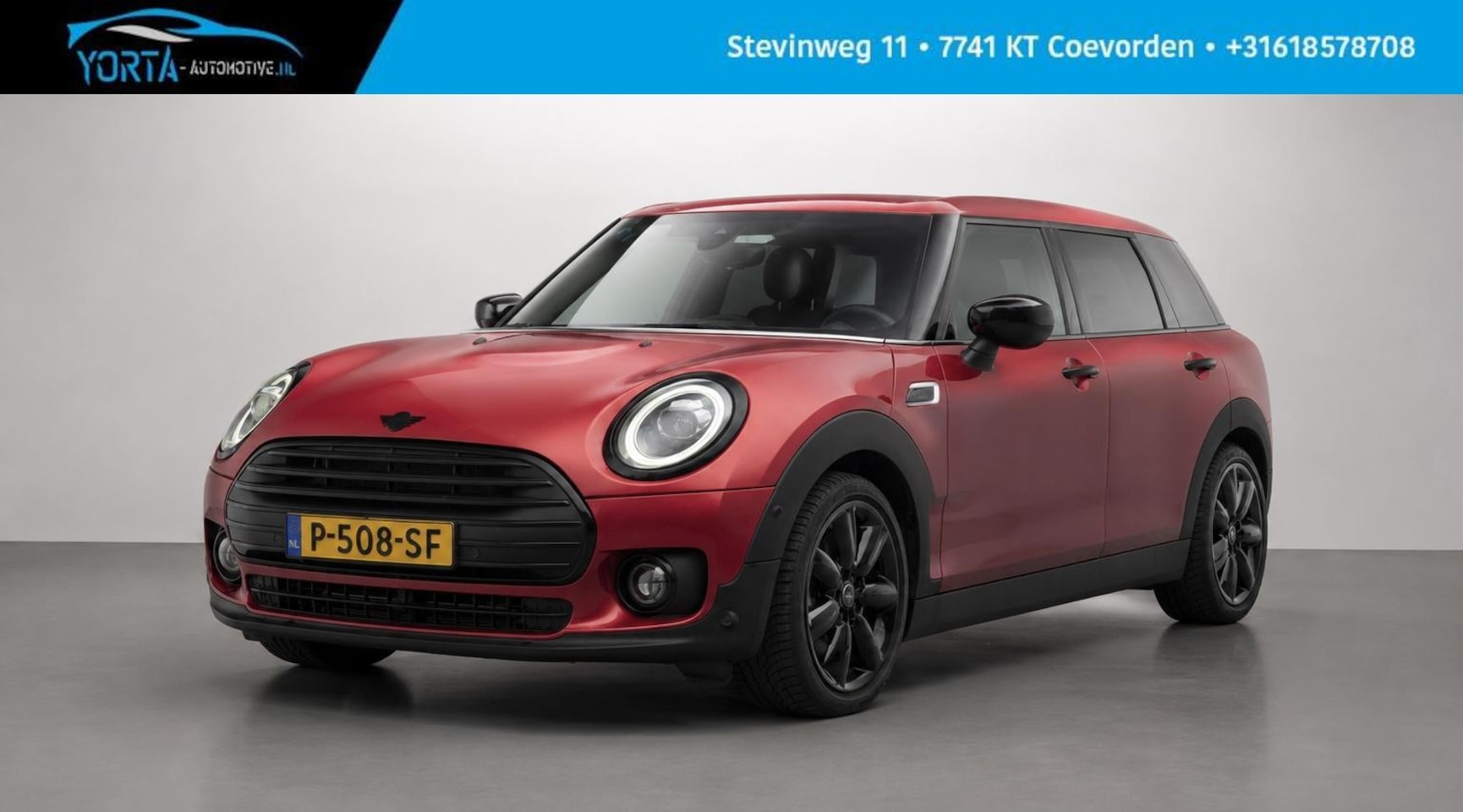 MINI Clubman - 1.5 AUTOMAAT|DEALEROH|LED|CARPLAY|INDIAN RED - AutoWereld.nl