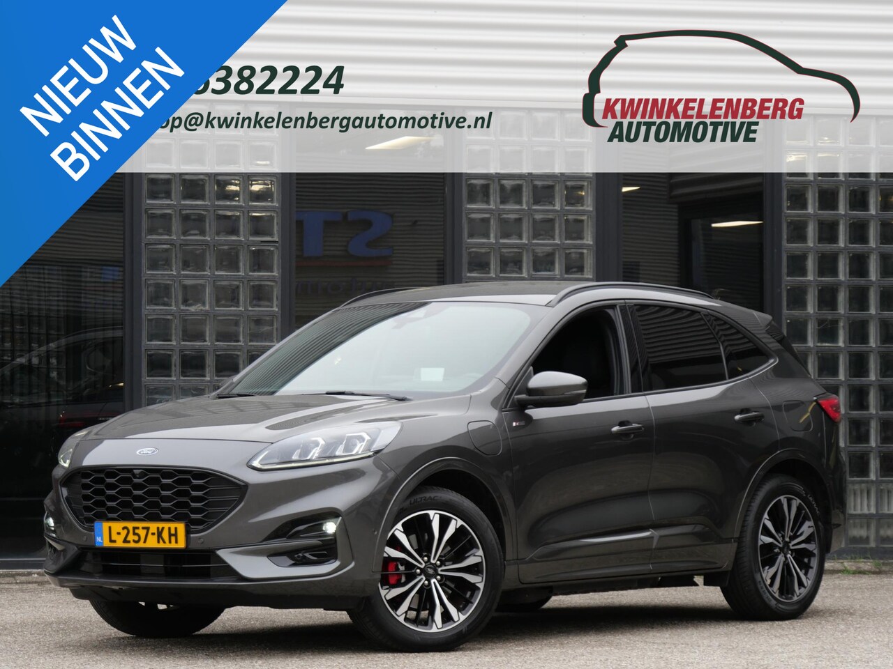 Ford Kuga - PHEV ST-LINE X/ DRIVER ASSISTANCE PACK/ WINTER PACK/ DESIGN PACK/ HEAD-UP/ 19INCH VELGEN - AutoWereld.nl