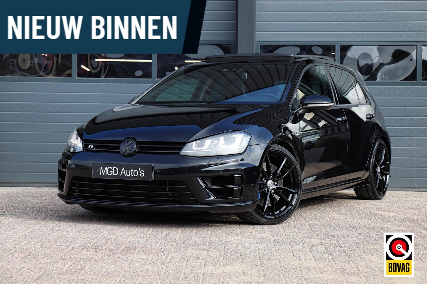 Volkswagen Golf - 2.0 TSI R 4Motion Stage 2 |XENON|PANO-DAK|LEDER|CAMERA|KEYLESS|STOELVERW.! - AutoWereld.nl