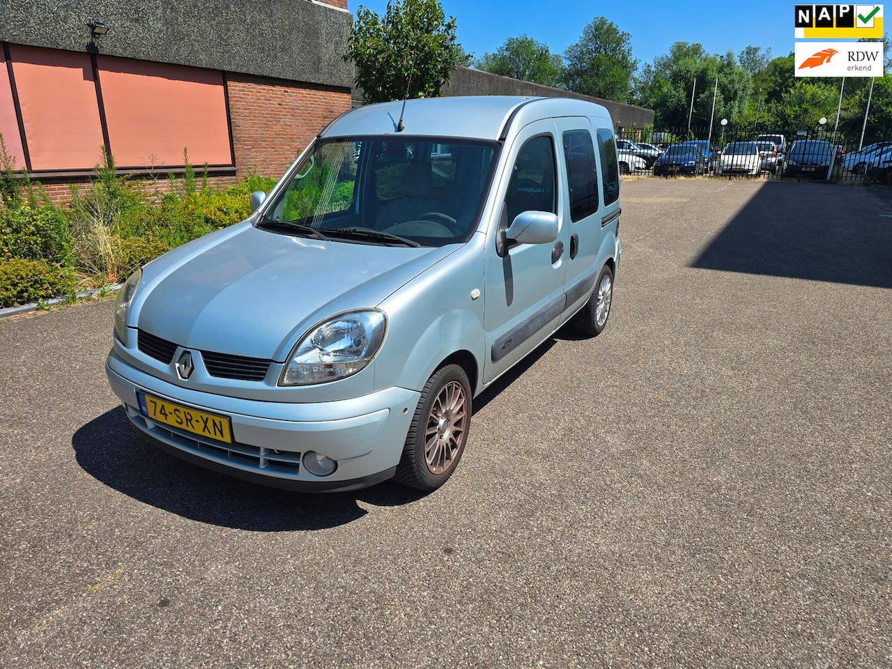 Renault Kangoo - 1.6-16V Expression Door in ruil verkregen. Airco Nap - AutoWereld.nl